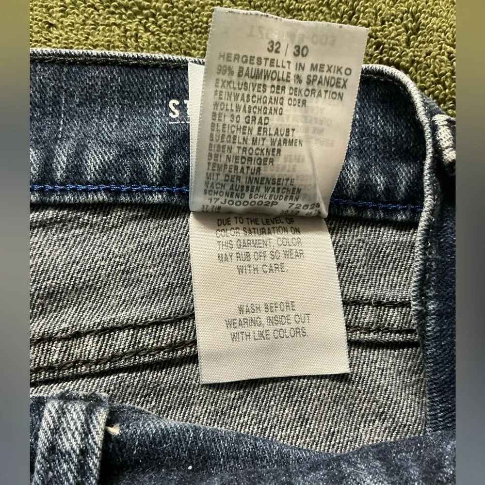 Nautica Vintage Blue Straight Denim Jeans Classic Style Sz 32/30